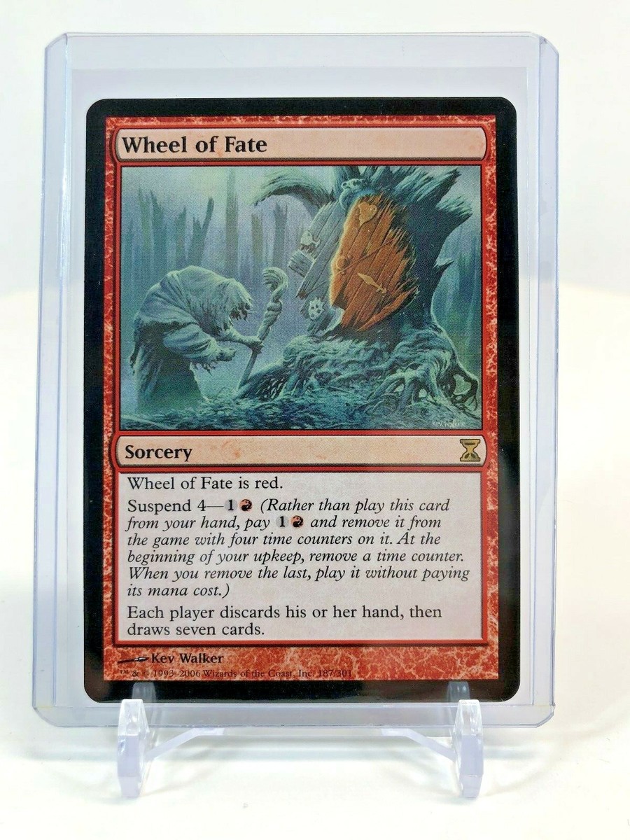 wheel of time mtg cards Spiral Fate 1x Near Mint instead that card is revealed and put on the bottom of that player’s library. My brother custom-made a Matrim