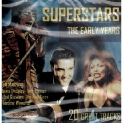 Superstars The Early Years Various CD 1996 Free UK P&P Value Guaranteed