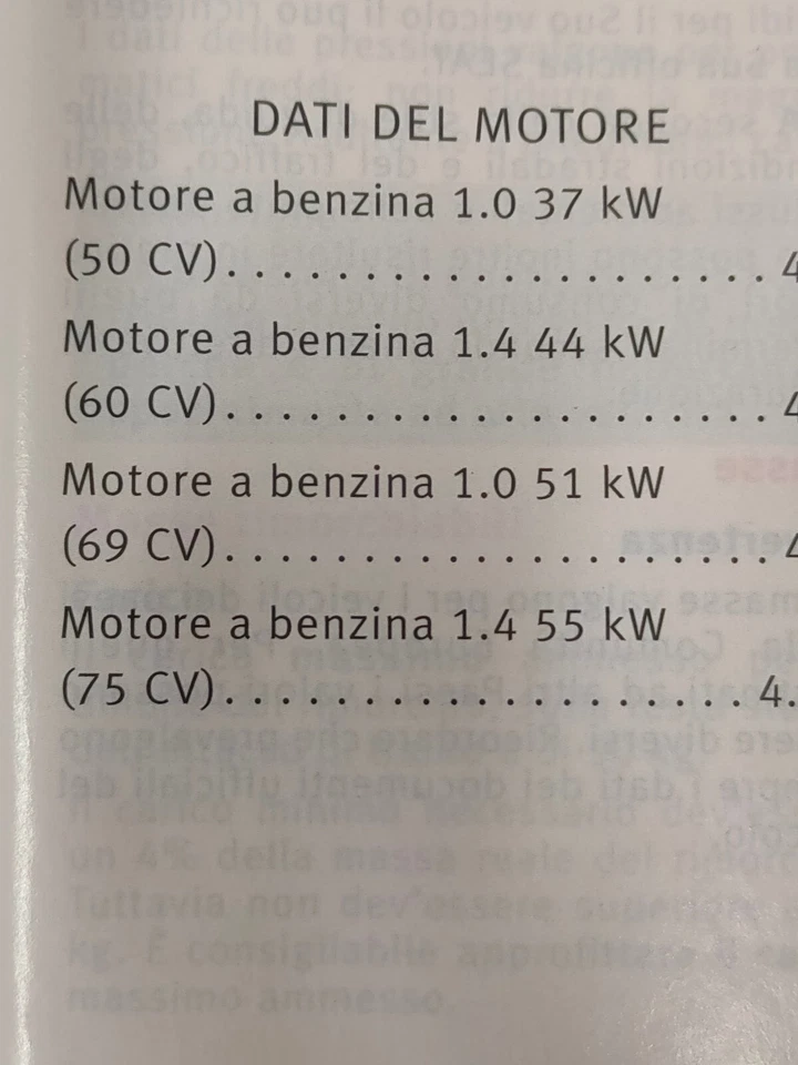 Libretto Uso e Manutenzione SEAT IBIZA  anno 2000 - Immagine 3 di 4