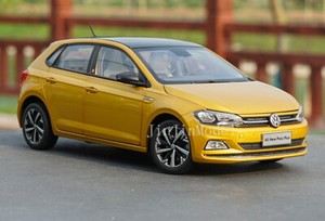 1//18 VW Volkswagen All New Polo Plus 2019 Diecast Car Model Collection Toy Gift