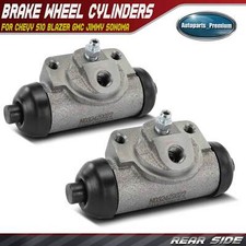 2Pcs Rear Drum Brake Wheel Cylinder for Chevy S10 Blazer GMC Jimmy Olds Bravada