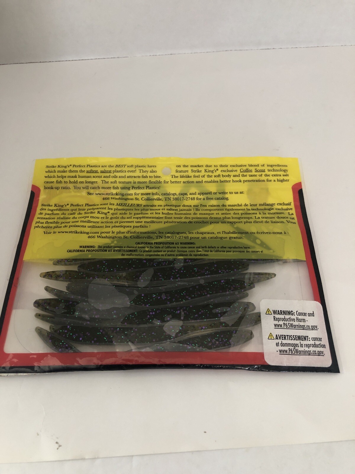 NEW STRIKE KING Perfect Plastics KVD Dream Shot (4 1/4") SHIPS N 24HRS - Image 8