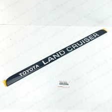 NEW GENUINE TOYOTA 91-97 LAND CRUISER FJ80 FZJ8 REAR LIFTGATE ORNAMENT