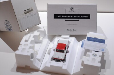 FRANKLIN MINT 1957 FORD FAIRLANE SKYLINER LIMITED 193/500 TINDER