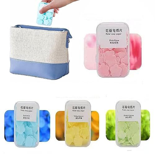 LAVAGE DE LA Main Savon Jetable Feuilles De Papier En Tranches Savon De Voyage EUR 4,18