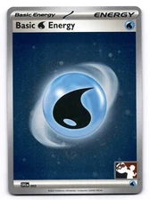 Basic Water Energy PLAY Prize Pack Series Cards 003 Pokemon TCG Cosmos Holo