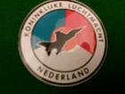 Royal Netherlands Koninklijke Luchtmacht 2.5" F16 General Dynamics sticker1980's