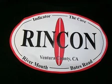 RINCON SURF BREAKS 100% COTTON SHORT / SLEEVE  T-SHIRT CLOSE OUT SALE