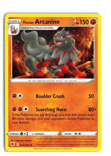 Hisuian Overqwil SWSH10: Astral Radiance #090/189 Uncommon Pokemon Card |  eBay