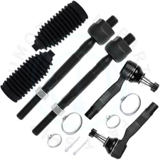 For 2003 2004 -2006 2007 Infiniti G35 Nissan 350Z Front Inner Outer Tie Rod Ends