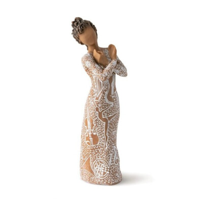 Willow Tree Figur -  Music Speaks - dunkle Hautfarbe 28232 - designed by S.Lordi