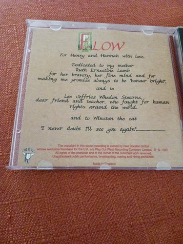 Annabel Lamb Flow cd 1997 Free Post - Picture 4 of 4