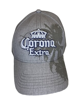 Corona Extra Cerveza Beer Trucker Snapback Hat Cap Dad Men Father Blue Gray