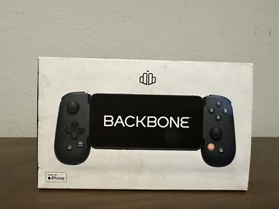 New Backbone One Mobile Gaming Controller for iPhone Apple Black BB-02-B-R