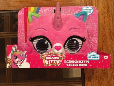 Nickelodeon Rainbow Butterfly Unicorn Kitty Rainbow Kitty Vision Mask