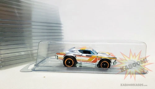 50 HOT WHEELS plastic car cases LARGE blister boxes NEW clamshells 1/64 Redlines