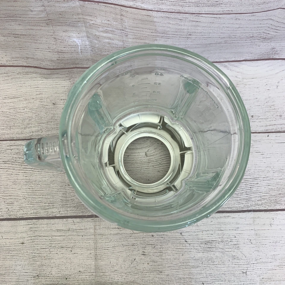 KitchenAid 搅拌机替换 PITCHER 零件玻璃罐 KSB5WH 5 杯 40 盎司 阅读 * * — 第 4/4 张图片