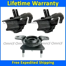 K4107 Motor & Transmission Mount Set 3x For 2017-22 Nissan Armanda 5.6L RWD AUTO