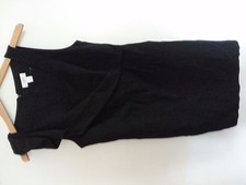 Womens Ann Taylor Silk Dress 8 Black