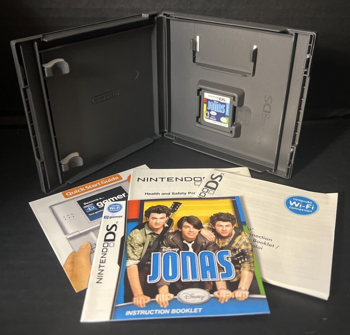 3dsセット Disney Nick Jonas Brothers (Nintendo Ds 2ds 3ds) Complete In