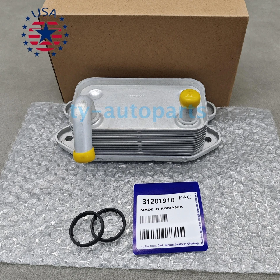 New Engine Oil Cooler For 99-09 Volvo S60 S70 S80 V70 XC90 31201910 - Image 4 of 4