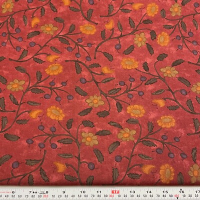 Pieces From My Heart Sandy Gervais for Moda Florals Red Cotton by the ...