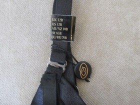 NEW DITA VON TEESE 'Madam X' Bustier with Garters Size 32 B Black #D47945 $160