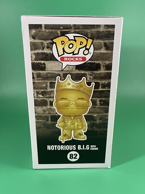新品未開封【限定】FUNKO POP ビギー Noutrious B.I.G. Amazon.com: FUNKO POP! ROCKS - Notorious B.I.G. (with jersey
