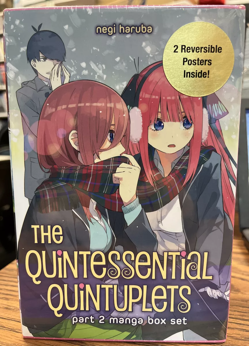 The Quintessential Quintuplets Part 1 Manga Box Set by Negi Haruba