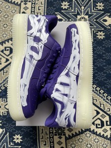 Nike Air Force 1 púrpura esqueleto Reino Unido 5-Envío Gratis al día  siguiente de envío de UPS (seguimiento) | eBay