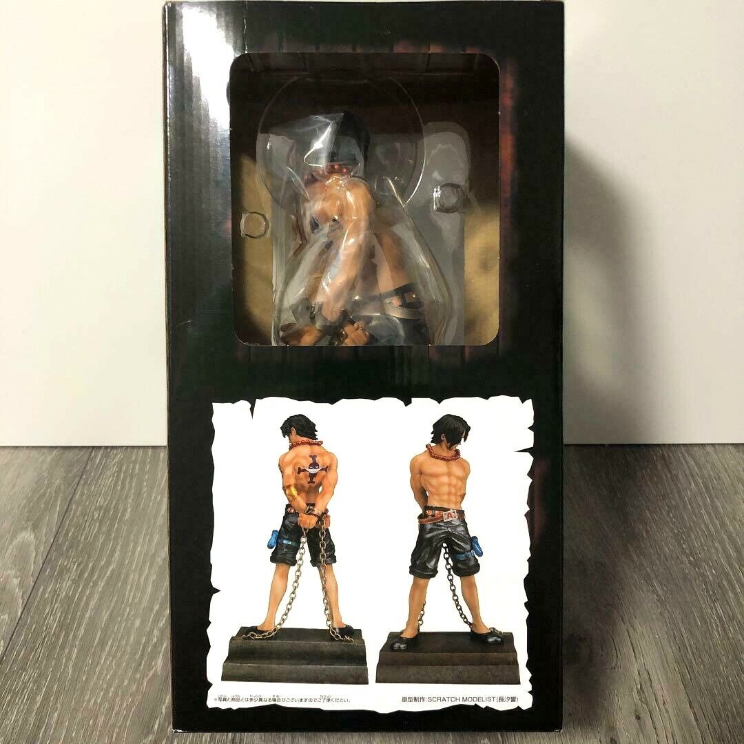 RARE ONE PIECE Ace Figure Special color ver. Marine Ford RARE ONE PIECE Ace Figure Special color ver. Marine Ford