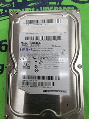 Samsung HD642JJ 640GB 3.5'' SATA Internal Hard Disk Drive HDD