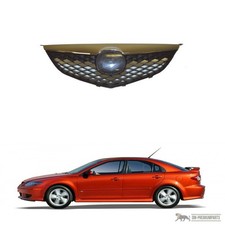 Kühlergrill Kühlergitter Grill chrom passt für Mazda 6 GG GY Baujahr 2005-2007