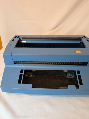 #ad #ad IBM Selectric Typewriter II EMPTY Case shell Blue PARTS ONLY $44.99