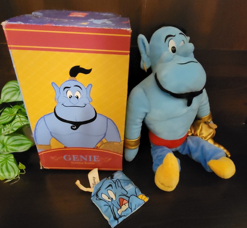 Scentsy - Genie Buddy W/scent Pak Disney Aladdin Genie Scentsy Buddy