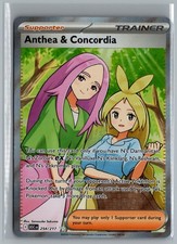Anthea & Concordia 254/217 Ultra Rare Ascended Heroes Pokemon Holo Near Mint