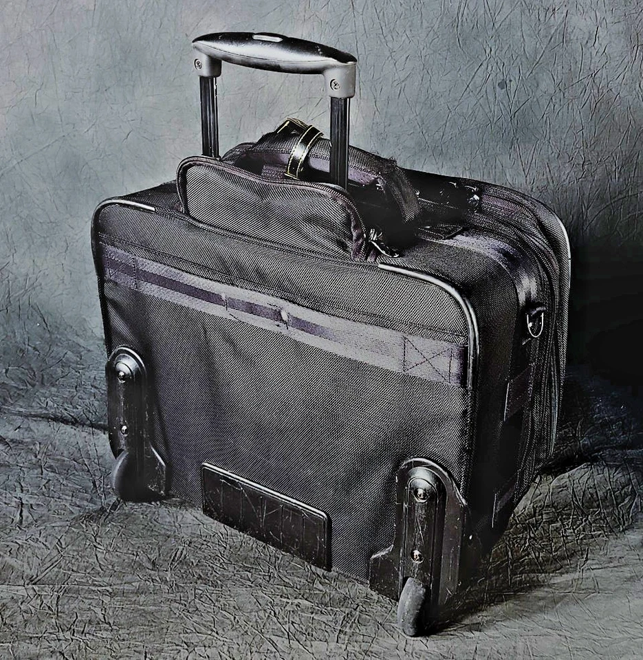 Дорожная проводная сумка для фотоаппарата на роликах, портфель и чехол для ноутбука - Изображение 3 из 4