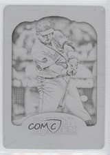 2012 Topps Gypsy Queen Printing Plate Black 1/1 Billy Butler #3 h3a
