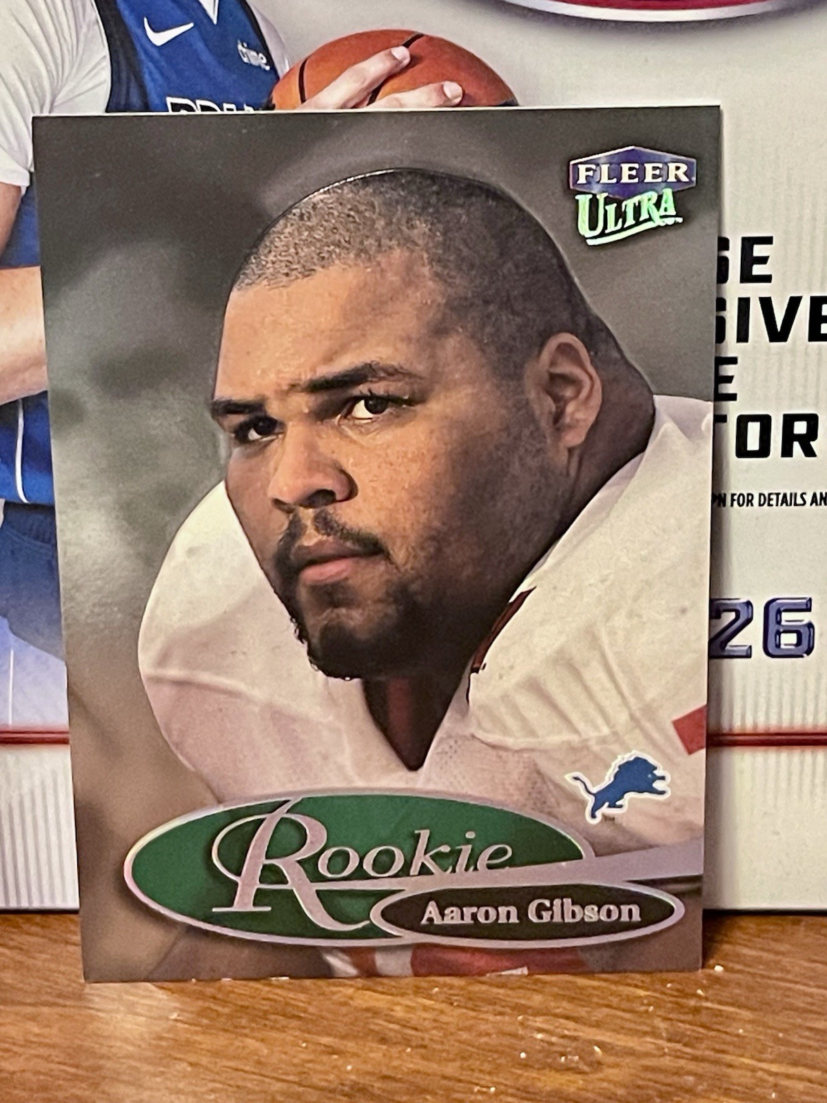 Aaron Gibson Ultra #279RP Platinum Medallion