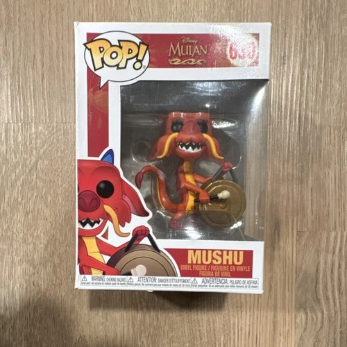 Funko Pop! Disney Mulan Mushu Vinyl Figure #630 Animation Collectible