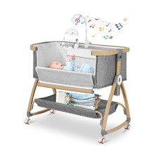 Bassinet Bedside Sleeper,Bedside Bassinet,Rocking Bassinet,Baby Bassinet,3 in...