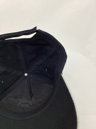 Disney Minnie Mouse Hat Cap Adjustable Black Strapback Adult OSFM EUC - Picture 10 of 10
