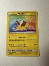 pokemon promo card ash's pikachu sm108 Ash's Pikachu #SM108 Prices | Pokemon Promo