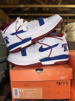Size 11.5 - Nike Air Alpha Force 2 White