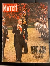 Paris Match Magazine 14/06/1969; Pompidou Président/ Armstrong/ Ted Kennedy
