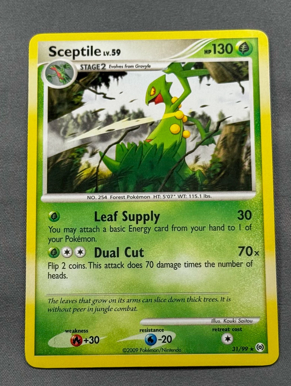 NM Sceptile 31/99 Rare Arceus Pokemon