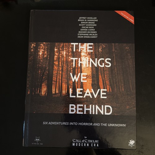 Stygian Fox Fantasy RPG The Things We Leave Behind VG+/NM