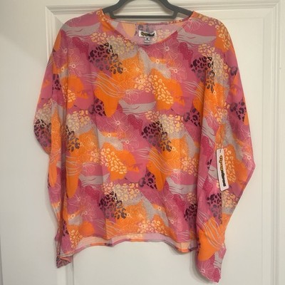 Tipsy Elves blouse size XS Queen of Tigers print fits up to medium 