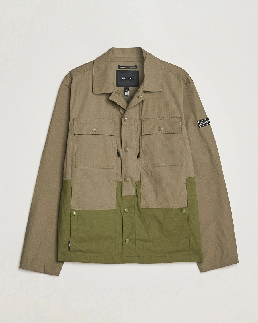 Ralph Lauren RLX Panelled Stretch Ripstop Field Hiking Utility Style Jacket XL