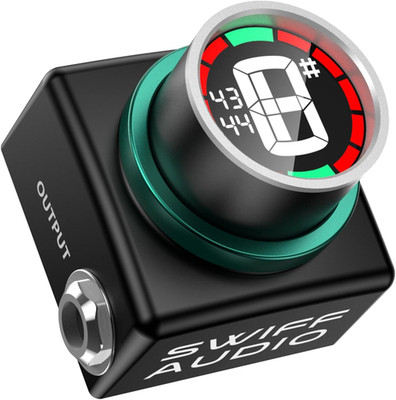 C20 Guitar Tuner Pedal, ±0.5 Cent Ultra-Precision, Mini LED Tuner Pedal, 10Ms R